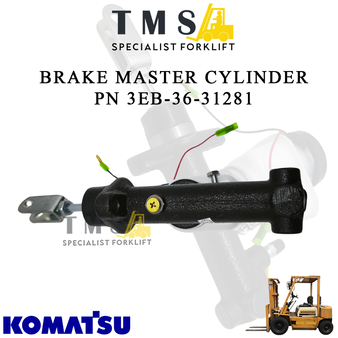 Brake Master Cylinder Part Number 3EB-36-31281 Forklift KOMATSU 1.5-3 TON - Gambar 2