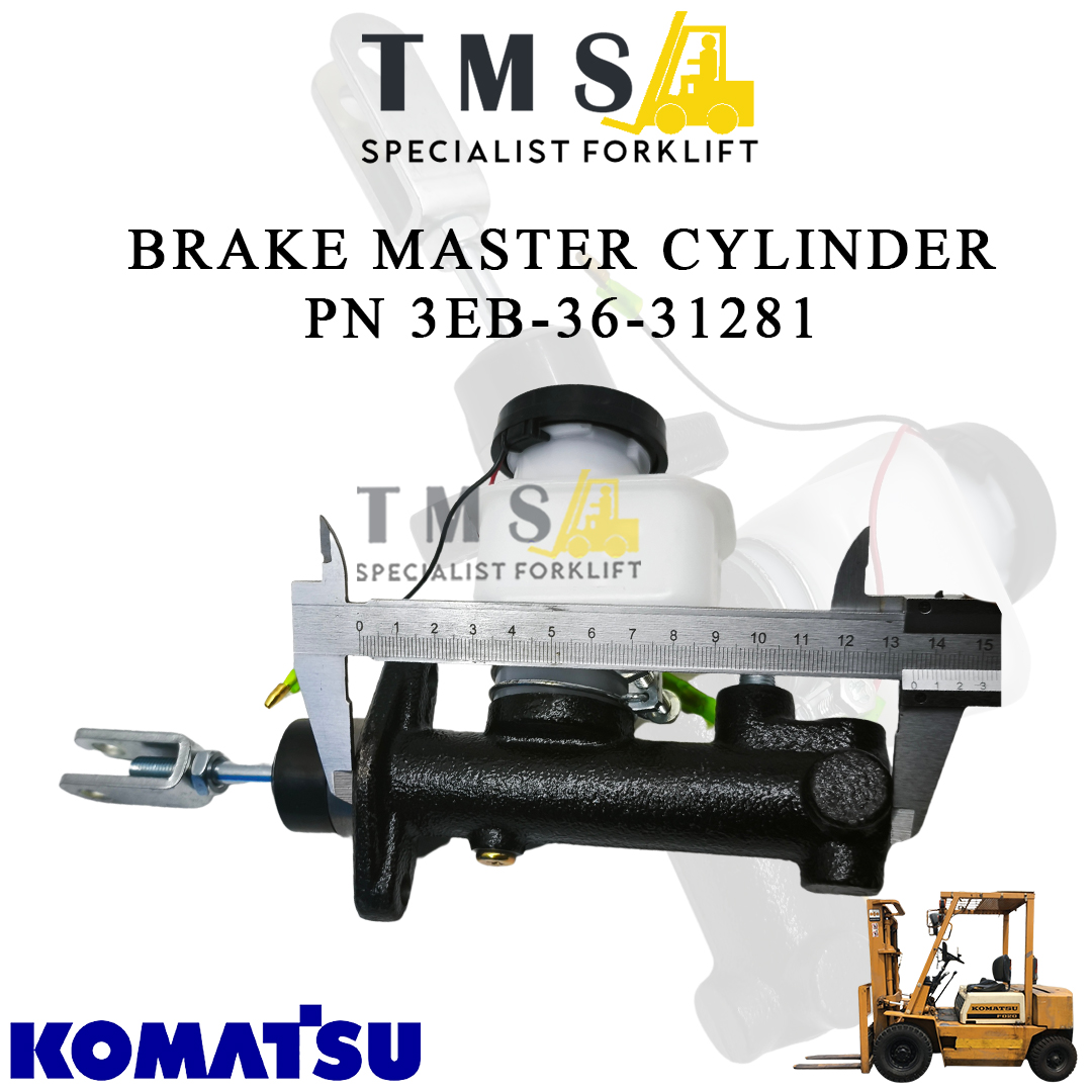 Brake Master Cylinder Part Number 3EB-36-31281 Forklift KOMATSU 1.5-3 TON - Gambar 3