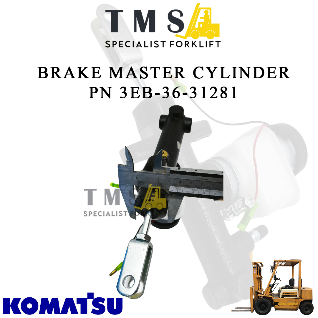 Brake Master Cylinder Part Number 3EB-36-31281 Forklift KOMATSU 1.5-3 TON - Gambar 4