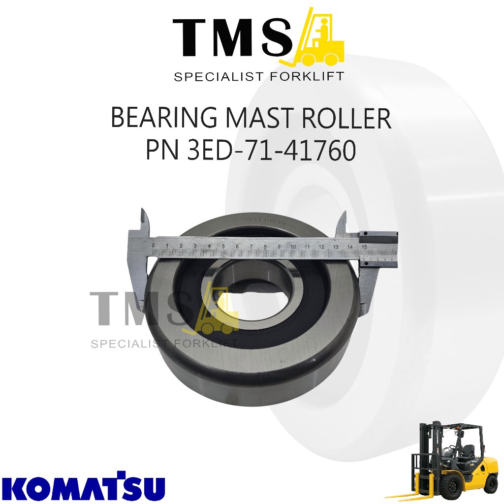 Bearing Mast Roller Komatsu Part Number 3ED-71-41760 For Forklift FD50 FD60 FD70 - 5 6 7 Ton