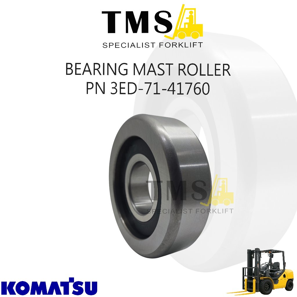 Bearing Mast Roller Komatsu Part Number 3ED-71-41760 For Forklift FD50 FD60 FD70 - 5 6 7 Ton