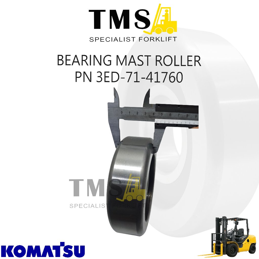 Bearing Mast Roller Komatsu Part Number 3ED-71-41760 For Forklift FD50 FD60 FD70 - 5 6 7 Ton