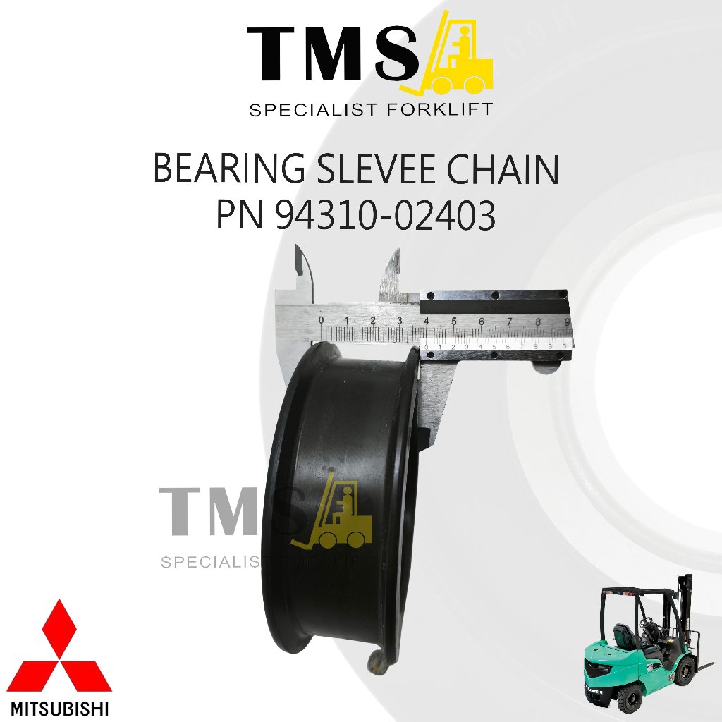 Bearing Sleeve Chain PN 94310-02403 Mitsubishi Forklift FD28 FD30 FD33 FD35 Roller Rantai Mast