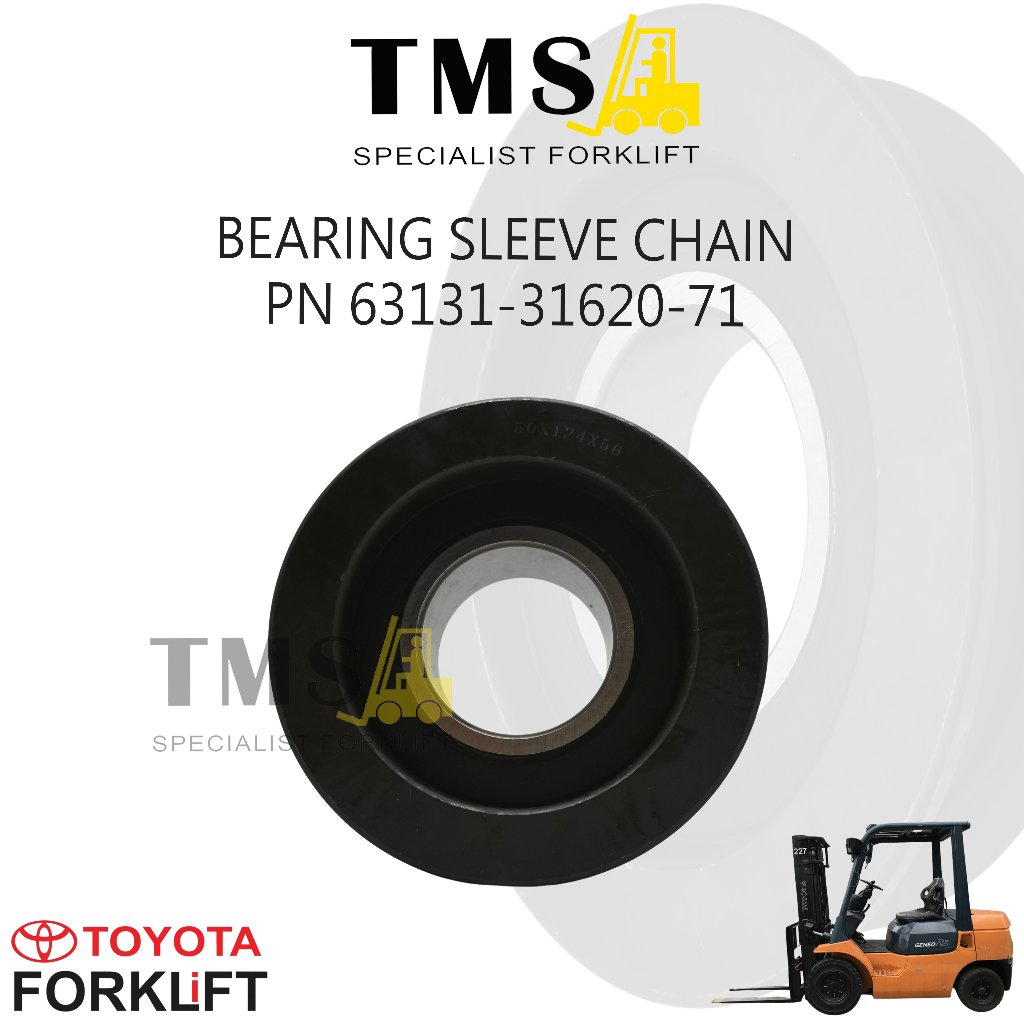Bearing Sleeve Chain Toyota Forklift 5FD 6FD 7FD 7FDU PN 63131-31620-71 Roller Rantai Mast