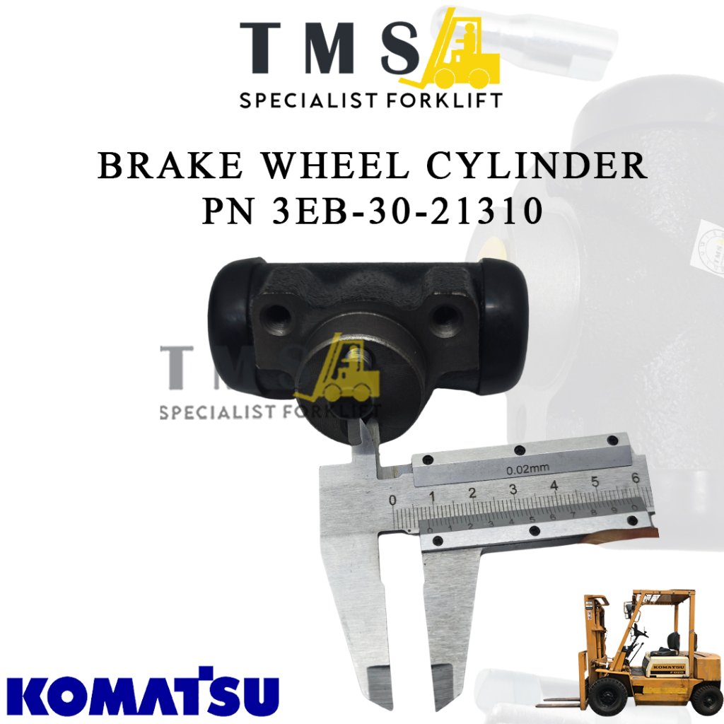 Brake Wheel Cylinder 3EB-30-21310 – Cylinder Rem Roda Forklift Komatsu FD20 FD25 FD28 FD30 / FG20 FG25 FG30