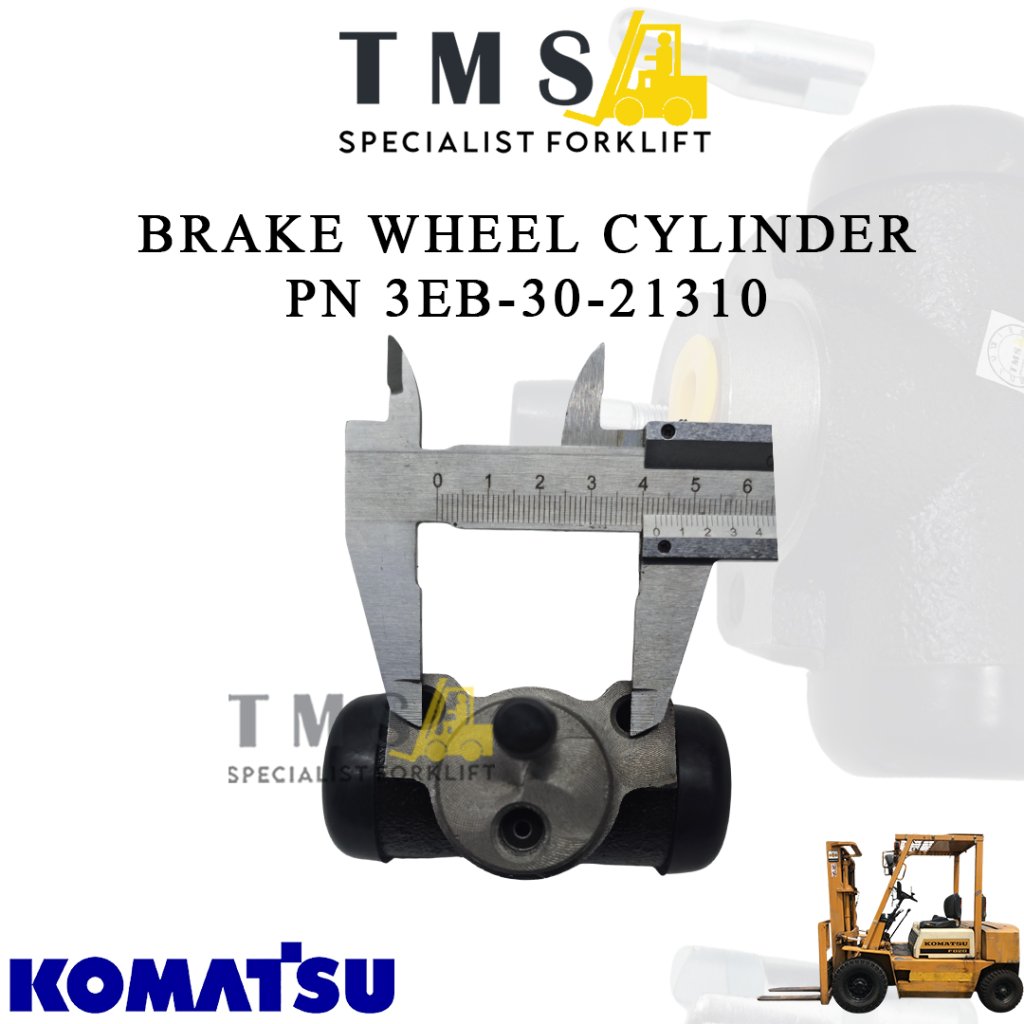 Brake Wheel Cylinder 3EB-30-21310 – Cylinder Rem Roda Forklift Komatsu FD20 FD25 FD28 FD30 / FG20 FG25 FG30