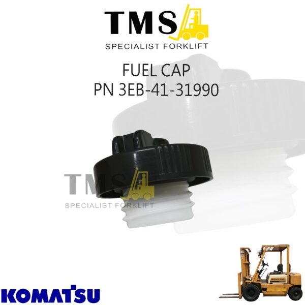 Fuel Cap atau Tutup Tangki Solar Komatsu Forklift PN 3EB-41-31990