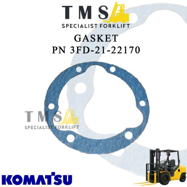 Gasket Komatsu Forklift PN 3FD-21-22170 FD50-8 Drive Axle 5 Ton