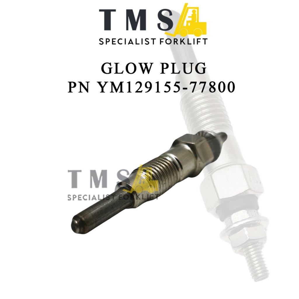 Glow Plug YM129155-77800 Busi Pemanas Mesin 4TNE98 4D94E 4D98E