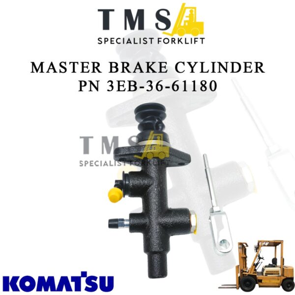Master Brake Cylinder Forklift Komatsu PN 3EB-36-61180 Master Rem Hydraulic Brake
