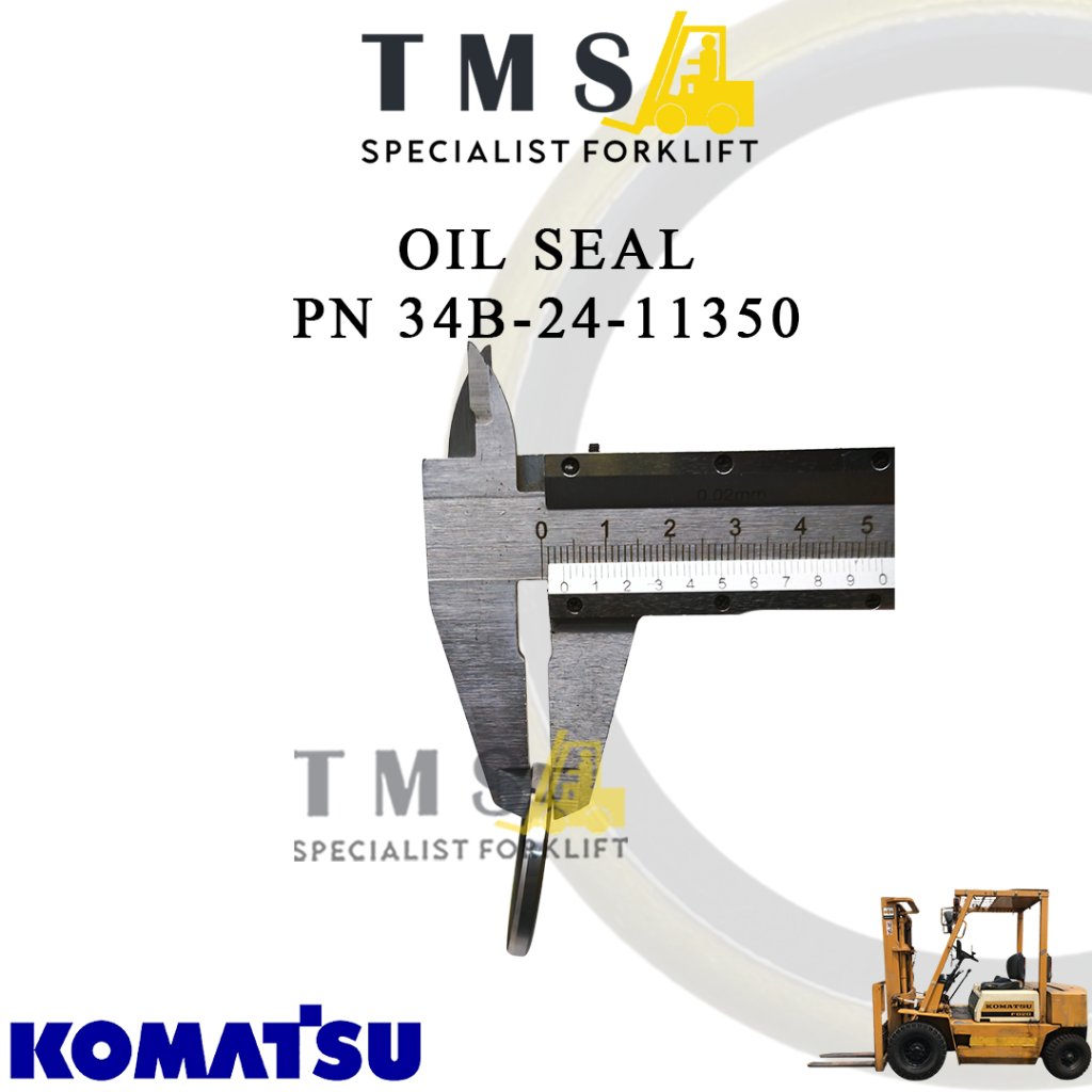 Oil Seal Komatsu 34B-24-11350 Ukuran 28x35x4 Forklift FD20 FD25 FD30