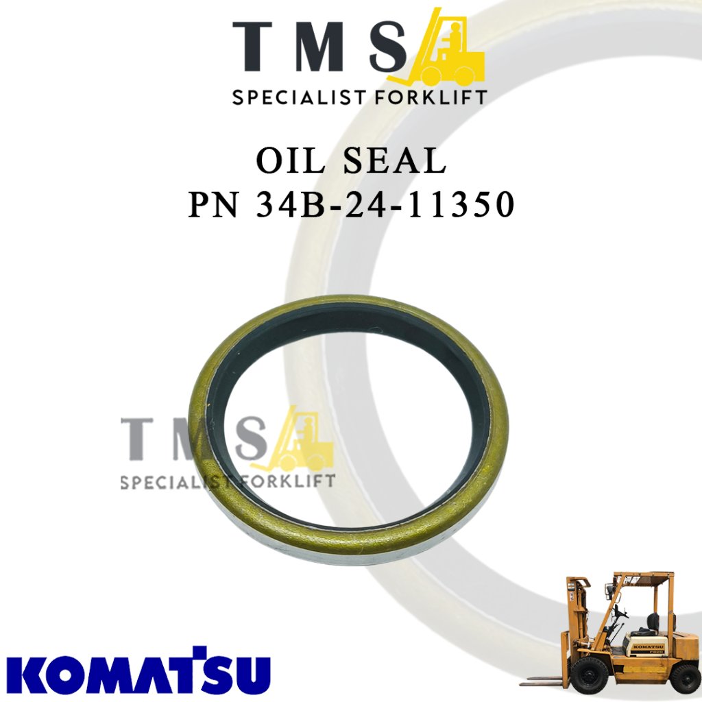 Oil Seal Komatsu 34B-24-11350 Ukuran 28x35x4 Forklift FD20 FD25 FD30