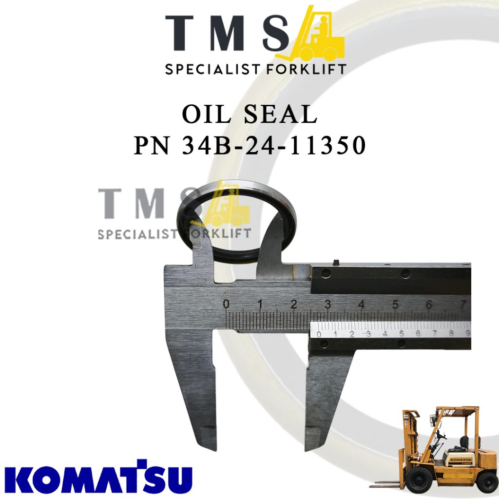Oil Seal Komatsu 34B-24-11350 Ukuran 28x35x4 Forklift FD20 FD25 FD30