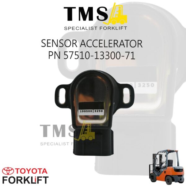 Sensor Accelerator Toyota PN 57510-13300-71 Forklift Electric 5FB 7FB 5FBC 7FBC