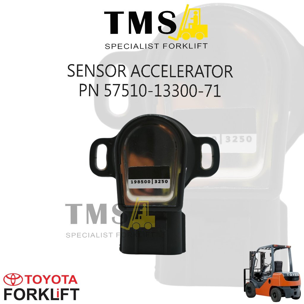 Sensor Accelerator Toyota PN 57510-13300-71 Forklift Electric 5FB 7FB 5FBC 7FBC