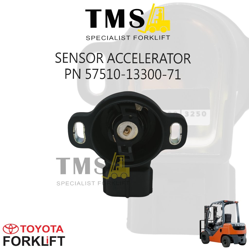 Sensor Accelerator Toyota PN 57510-13300-71 Forklift Electric 5FB 7FB 5FBC 7FBC