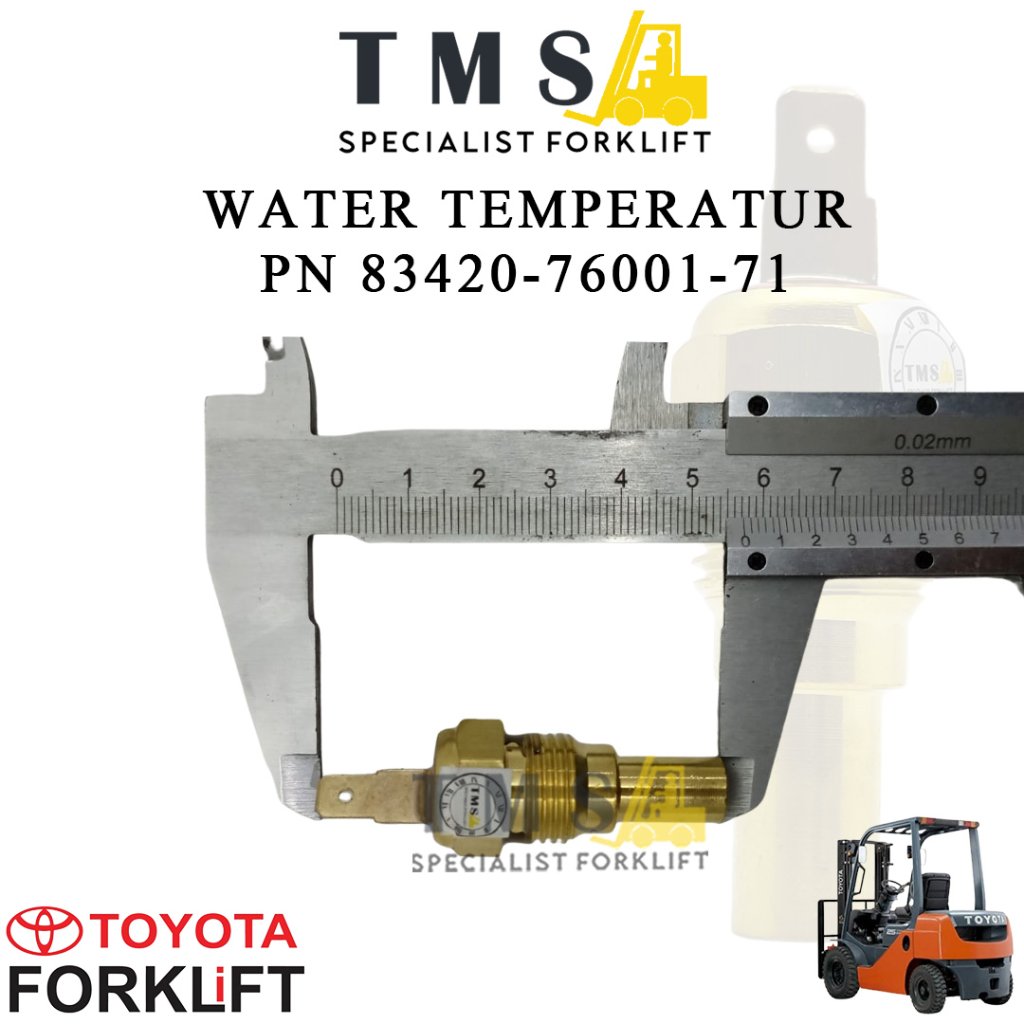 Sensor Water Temperature Toyota Forklift 1DZ 1Z 4Y 5K FD20 FD25 FD30 PN 83420-76001-71
