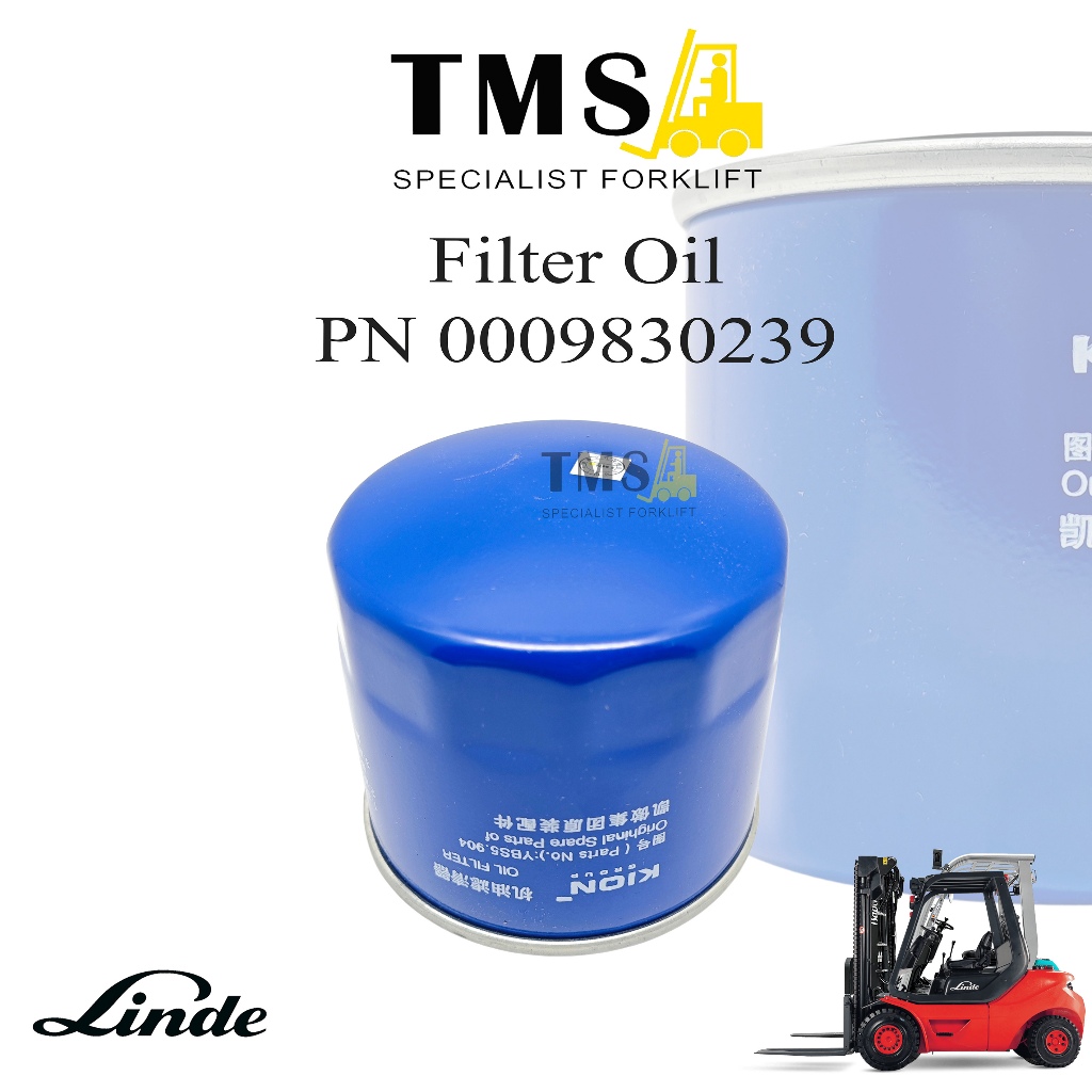 Filter Oil Linde Part Number 0009830239 For Forklift - Gambar 3