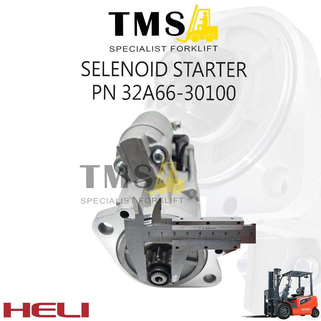 32A66-30100 SELENOID STARTER 12V HELI – Solenoid Switch Dinamo Starter Forklift - Gambar 4