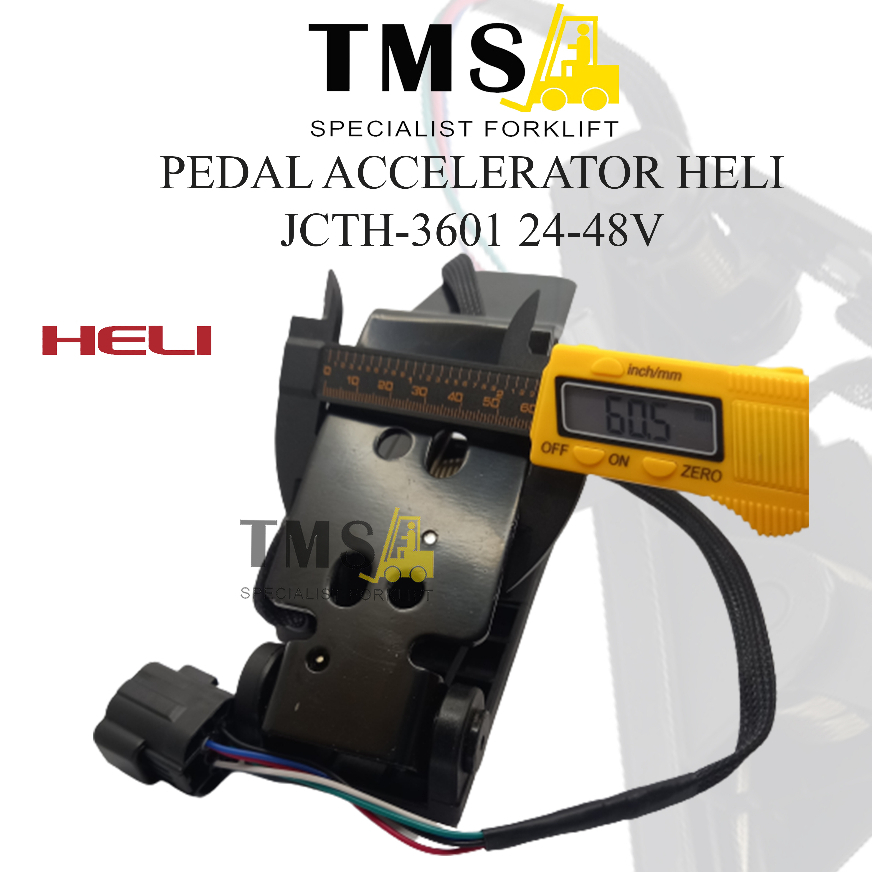 Accelerator Pedal Output 0-5V for HELI Forklift JCTH-3601 24-48V - Gambar 3