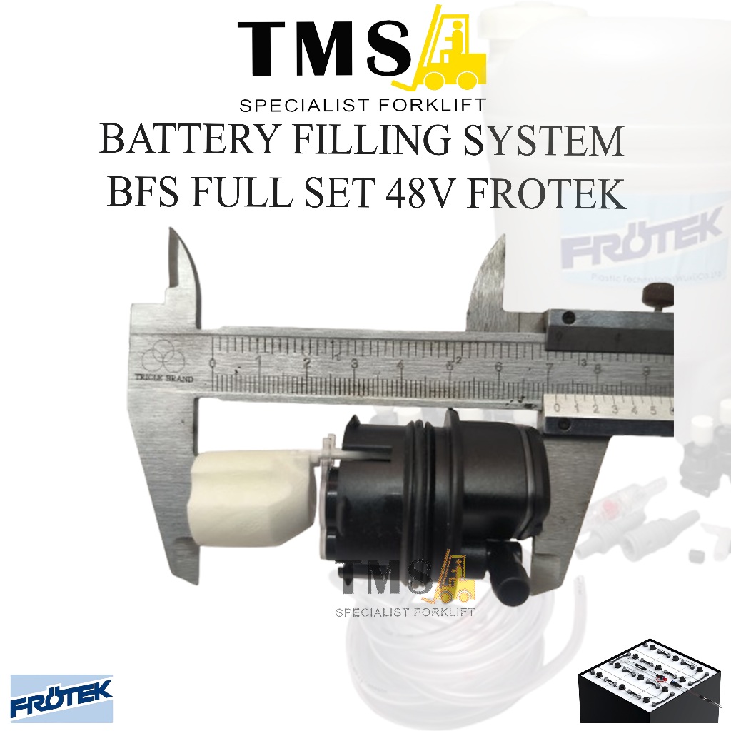 Frotek BFS Battery Filling System Full Set 48V Germany Battery Forklift Electric Parts Accessories - Gambar 2