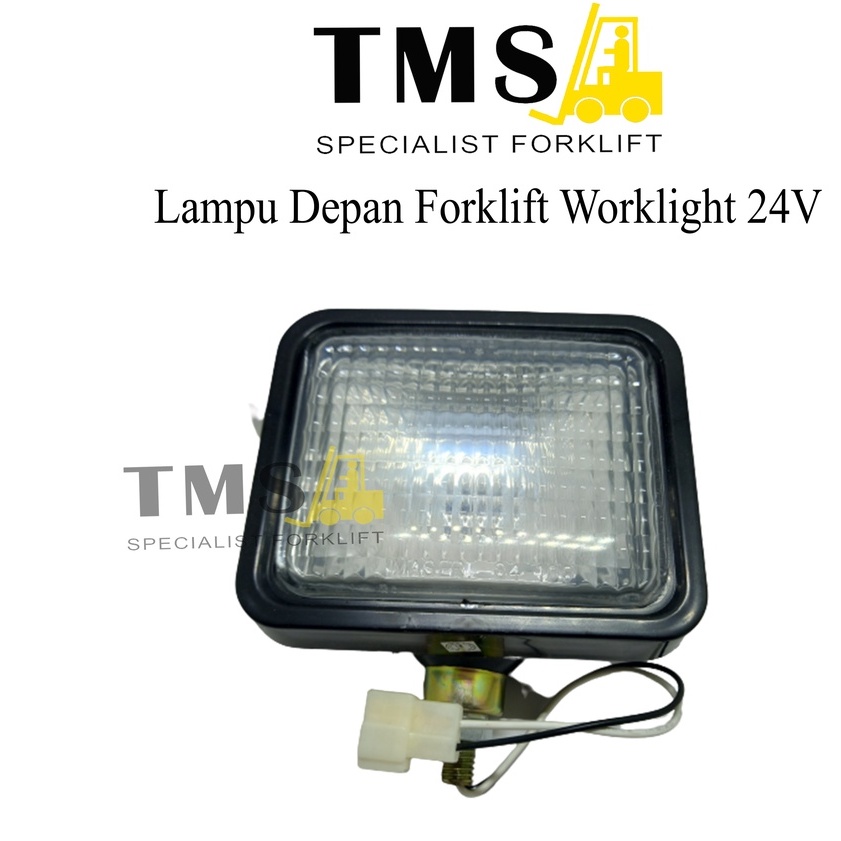 Lampu Depan Worklight Forklift 24V Bohlam H3 - Lampu forklift - Gambar 5