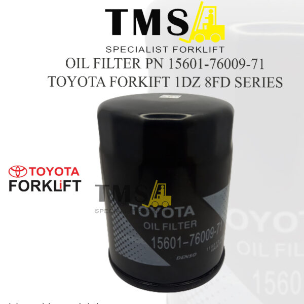 Filter Oli Toyota Forklift 15601-76009-71 Oil Genuine 1DZ 8FD Series