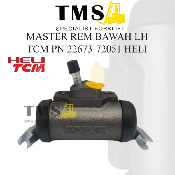 TCM Forklift CYLINDER WHEEL HELI 22673-72051 Master REM Bawah RH