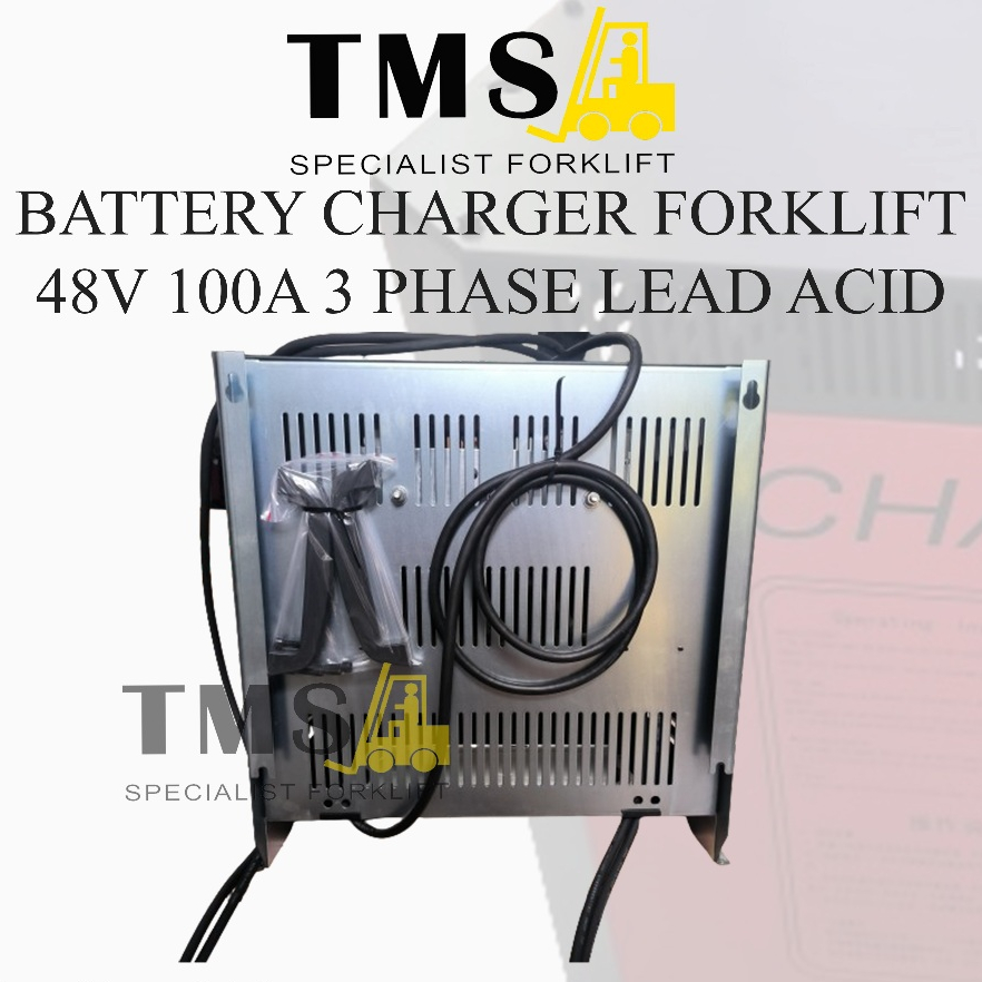 Charger Forklift Reachtruck 3 Phase 48V 100A Lead Acid Battery Charger - Gambar 2