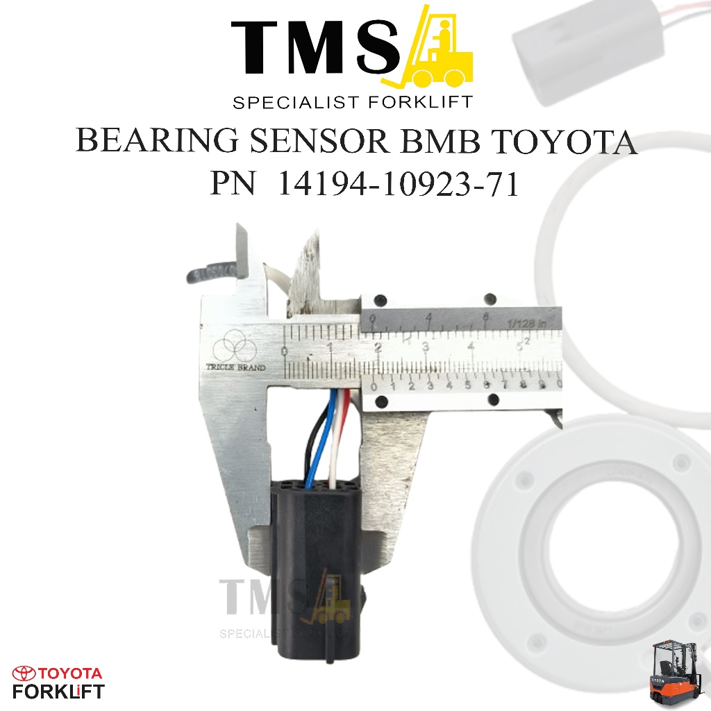 Bearing Sensor BMB-6022E Speed Encoder 14194-10923-71 Forklift Toyota 7FB - Gambar 4