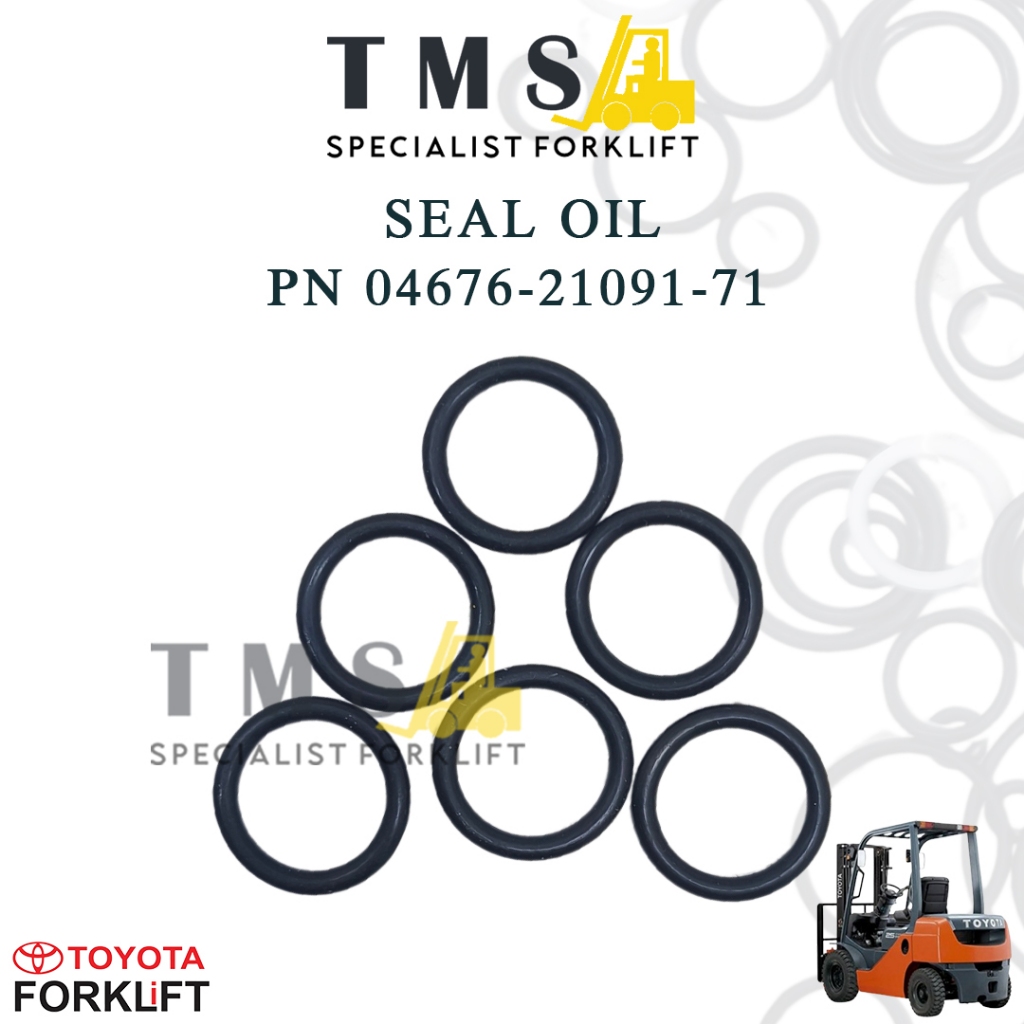 Seal Kit Oil Control Valve Forklift Toyota 7FD/8FD Part Number 04676-21091-71 Seal Kit - Gambar 5