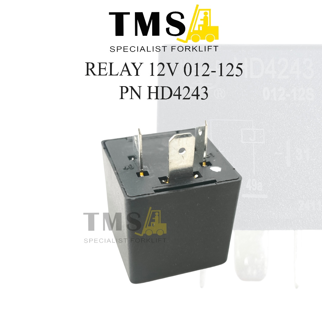 Relay 12V 012-125 PN HD4243 - Gambar 2