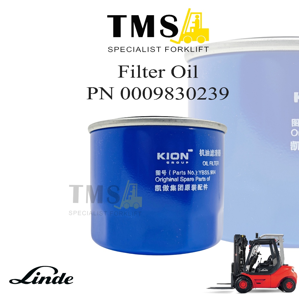 Filter Oil Linde Part Number 0009830239 For Forklift - Gambar 4