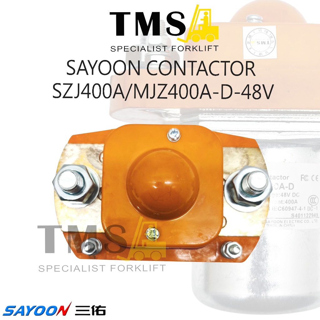 SZJ400A/MJZ400A-D-48V Contactor SZJ400A Sayoon 48V NO Forklift Eletric Vehicle - Gambar 4