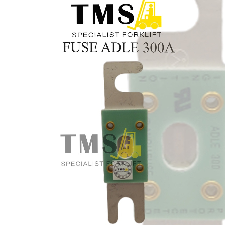 Fuse 300A Adle Glass Copper Laminated Sikring Forklift Volt DC 125V - Gambar 2
