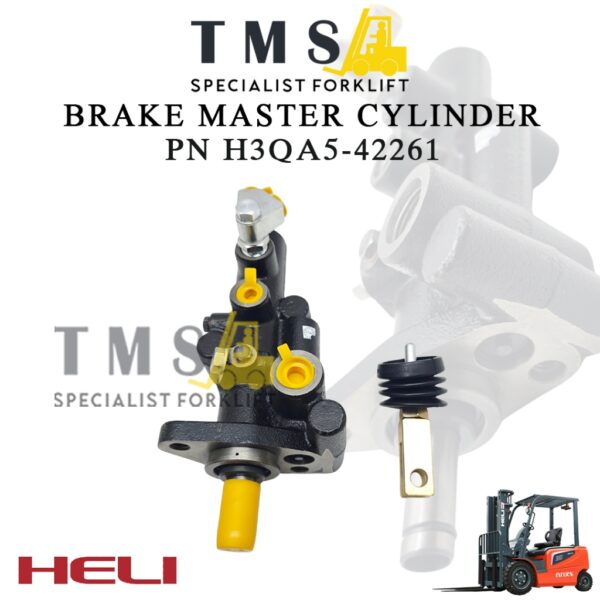 Brake Master Cylinder HELI Part Number H3QA5-42261 Forklift CPCD CPQD Heli