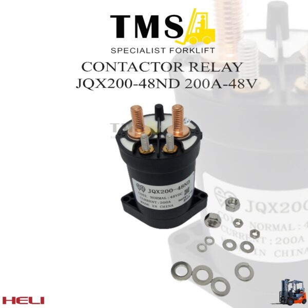 Contactor Relay JQX200-48ND 200A 48V Heli Eletric Forklift