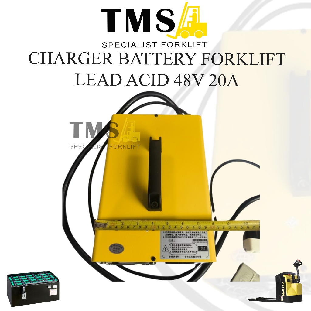 Battery Charger Charging Vehicle Palet Mover 48V 20A Lead Acid - Gambar 2