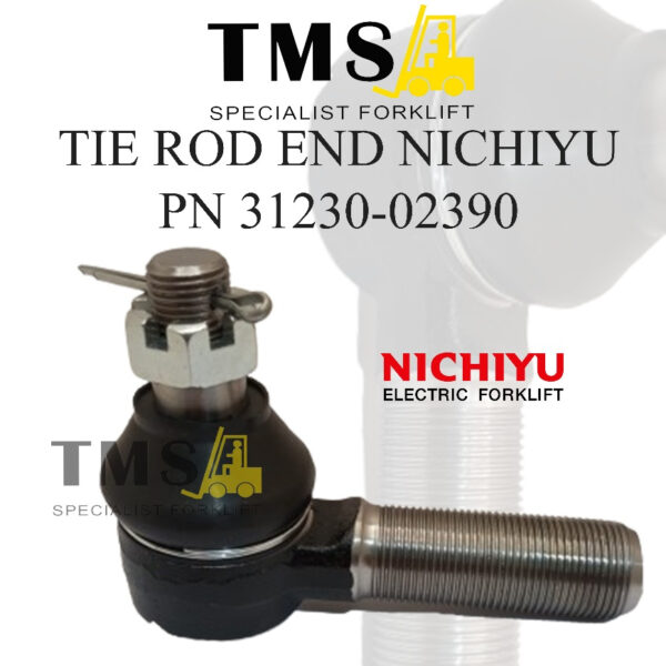 ROD END Forklift Nichiyu FB20-75-470M PN 31230-02390 FOR FORKLIFT