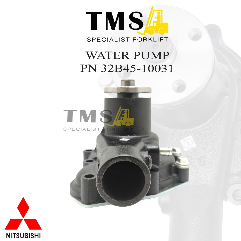 Water Pump Forklift S6S Engine Mitsubishi 32B45-10031 Pompa Air Forklift 32B4510031 - Gambar 4