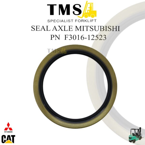 Seal Axle Forklift Mitsubishi F3016-12523 Seal Roda Dalam F301612523 Grendia Front Axle Hub
