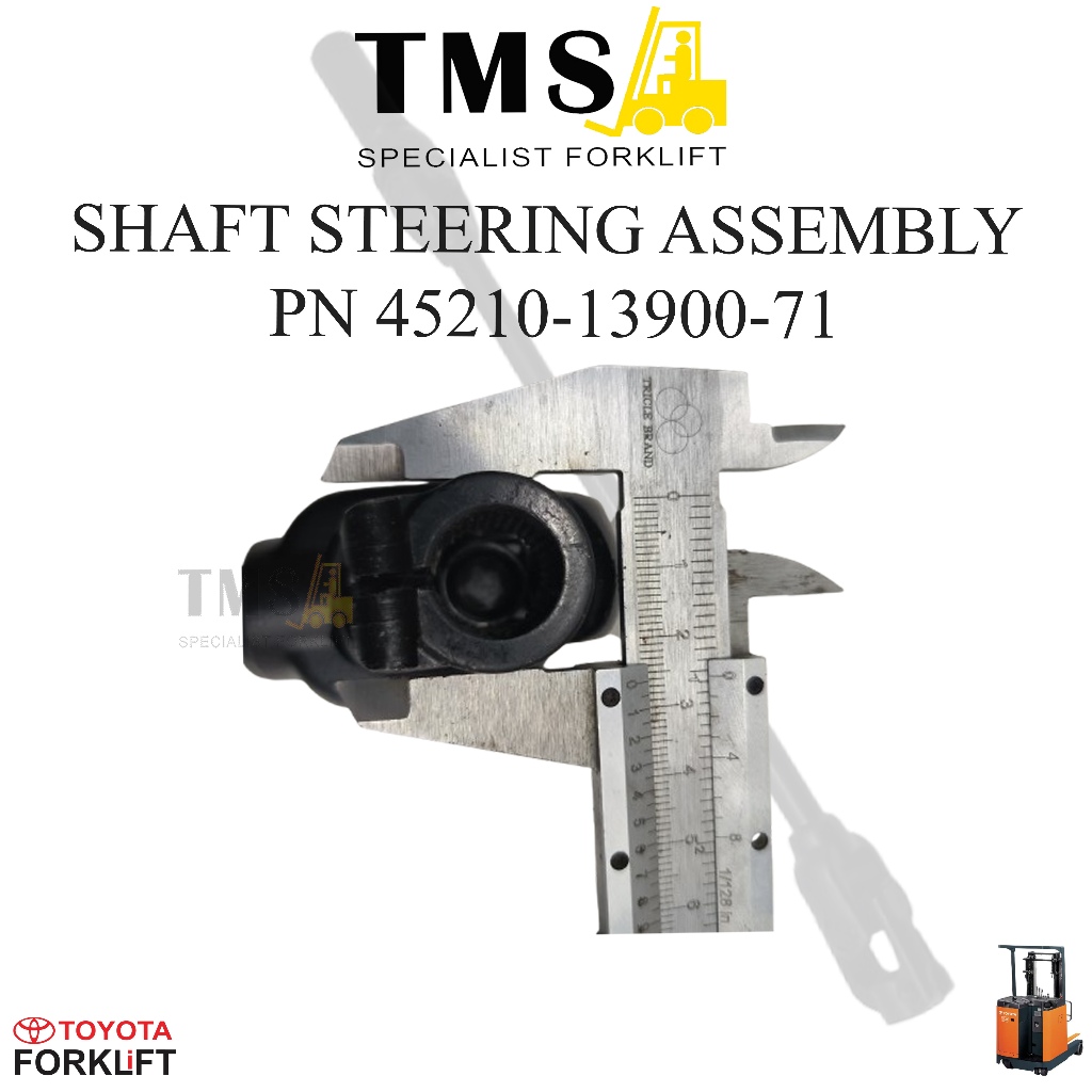 Steering Shaft Assembly 45210-13900-71 for Toyota Forklift 7FBR10 7FBR13 7FBR15 7FBR18 Reach truck - Gambar 4