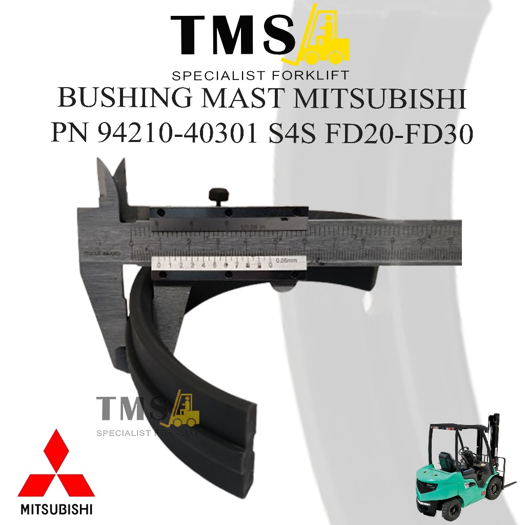 Bushing Mast 94210-40301 Forklift Mitsubishi S4S FD20 - FD30 - Gambar 5