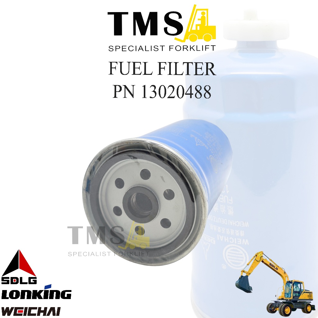 Fuel Filter Weichai, Lonking, SDLG 13020488 Excavator - Gambar 4