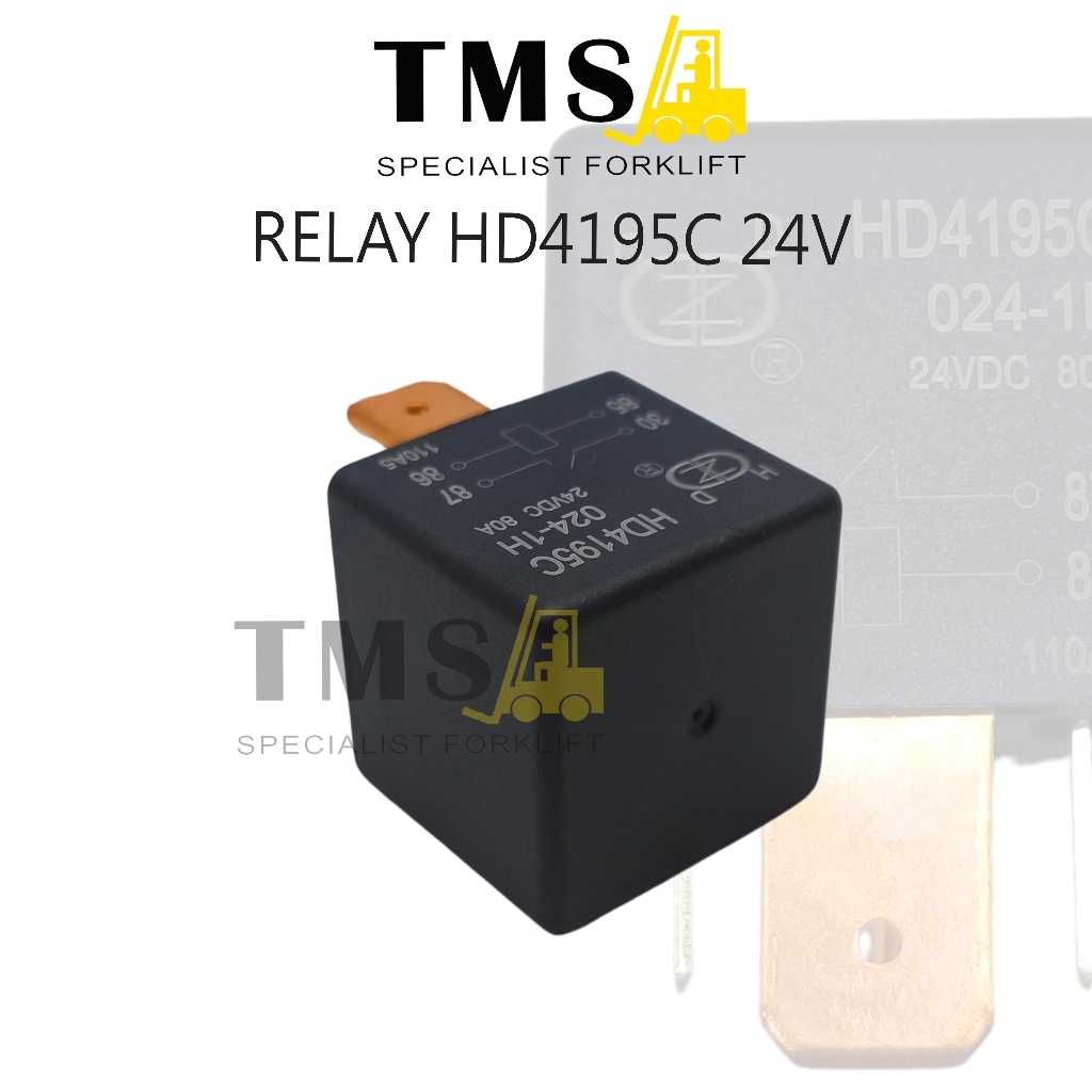 Relay HD4195C 24V DC Forklift | Relay 24 Volt 80 Amper Starter Lampu Forklift - Gambar 4