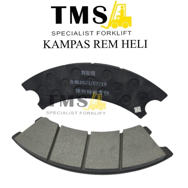 Brake Wheel pads for HELI Forklift 10T Kampas Rem HELI 1 Set