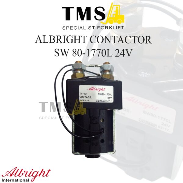 Albright Contactor For Forklift - Jungheinrich ERE /ERC 24V SW80-1770L