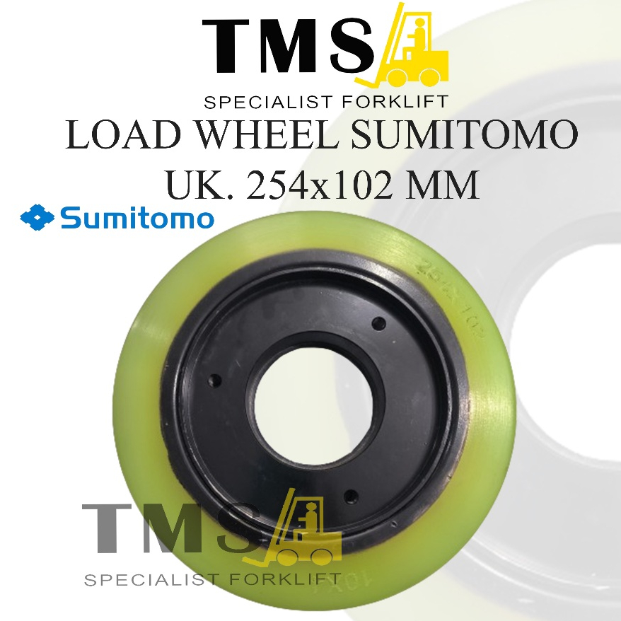 Roda Load Depan Wheel Sumitomo 8FBR18 254x102 Reachtruck
