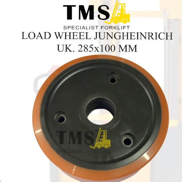 Roda Forklift Reachtruck Jungheinrich ET214 OD 295 ID 100 3 Hole Load