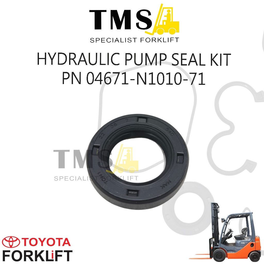 Hydraulic Pump Seal Kit Seal Kit Pompa Hidrolik Toyota 04671-N1010-71 Forklift 7FD 8FD 7FG 8FG - Gambar 5